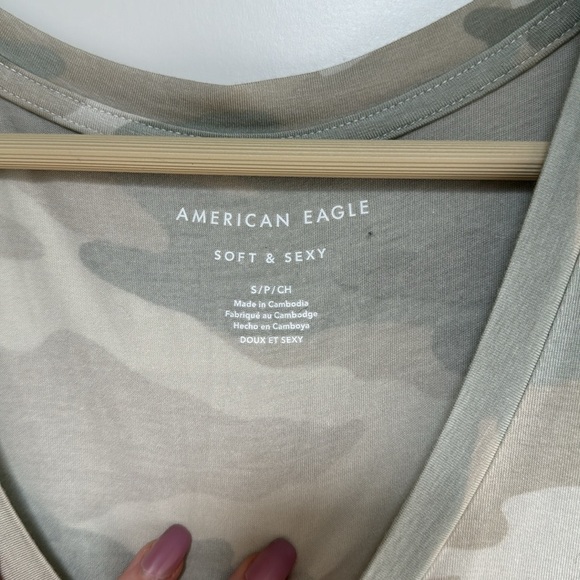 Casual comfy Camo Relaxed Fit T-Shirt - Picture 9 of 10